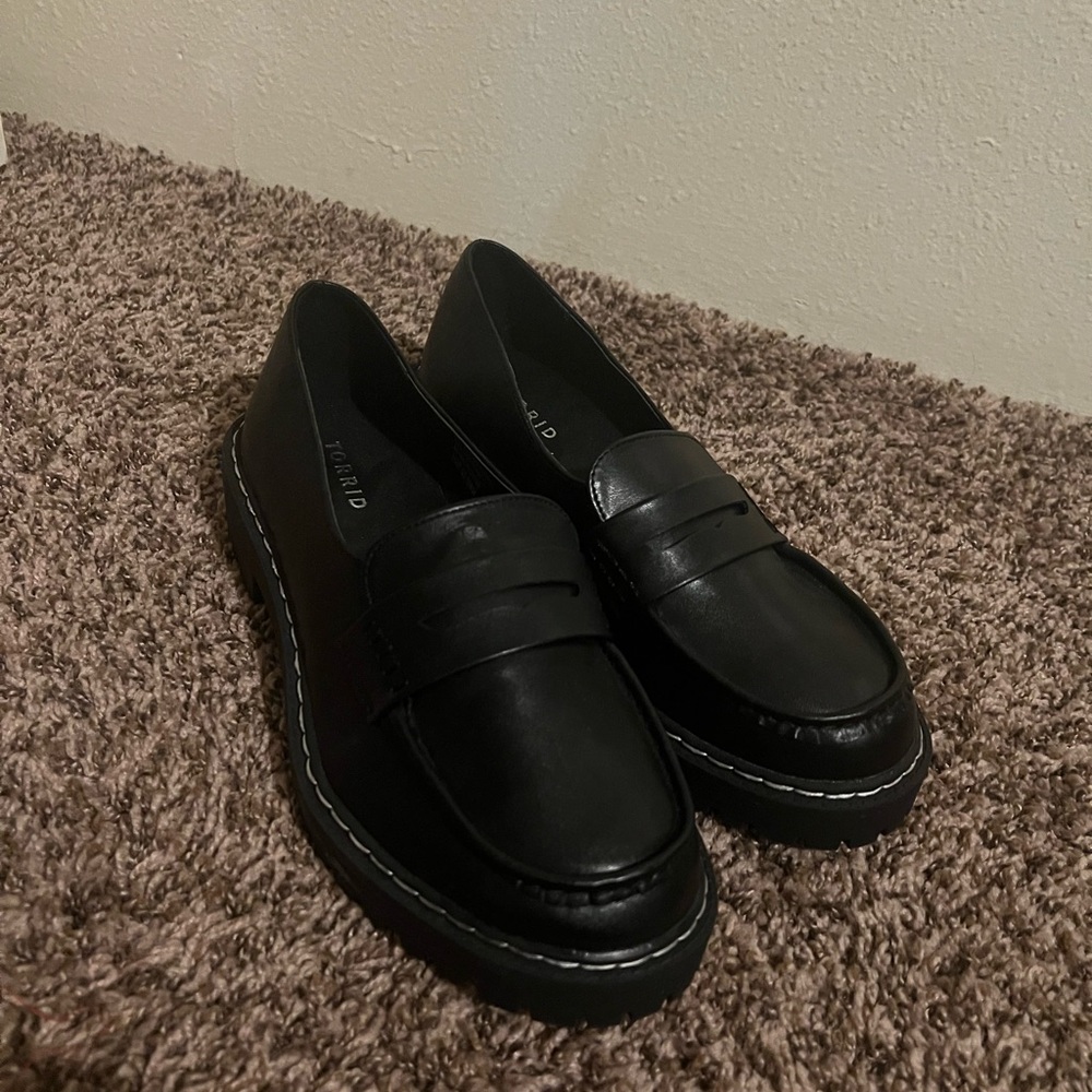 Torrid Black Loafers